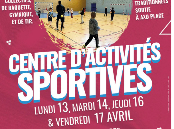 Centre d’Activités Sportives de printemps à Laon : inscriptions ouvertes dès le 30 mars