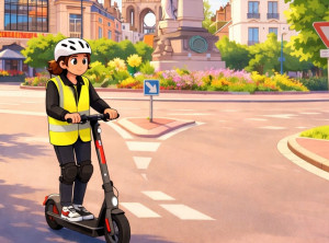 🚲🛴 Le casque devient obligatoire pour les usagers de trottinettes et vélos électriques à Soissons