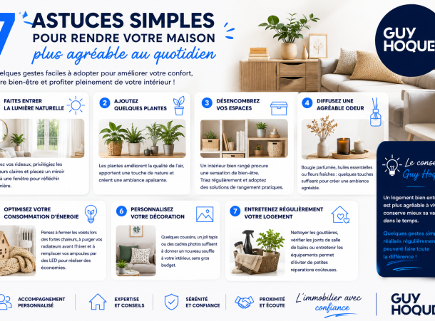 🌿 7 astuces simples pour rendre votre maison plus agréable au quotidien