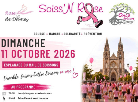 🌸 Soiss’N Rose 2026 : Soissons voit la vie en rose ! 💗