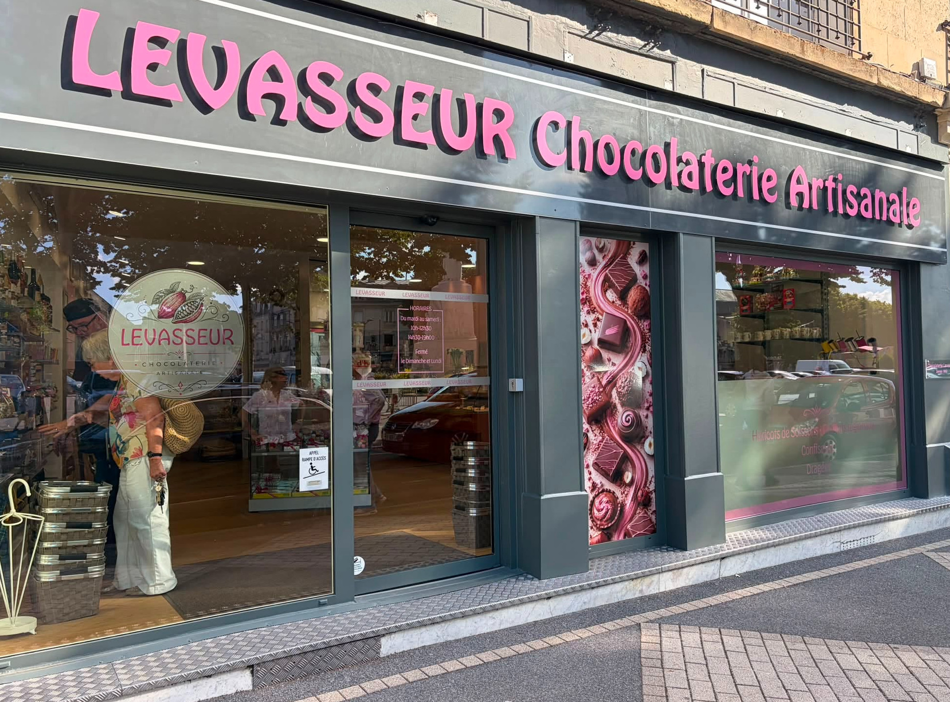🍫 La Chocolaterie artisanale LEVASSEUR s’installe en centre-ville de Soissons !